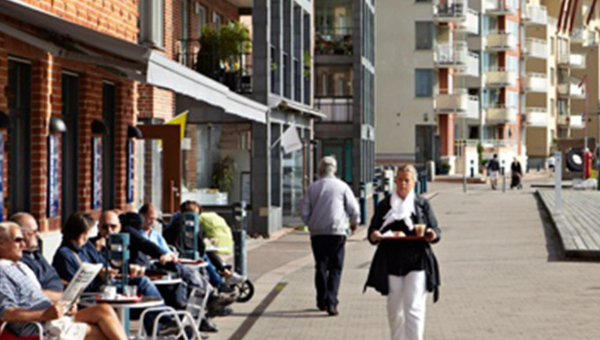 Nybyggnad av flerbostadshus i Göteborg